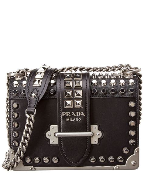 prada cahier bag studded|prada cahier bag for sale.